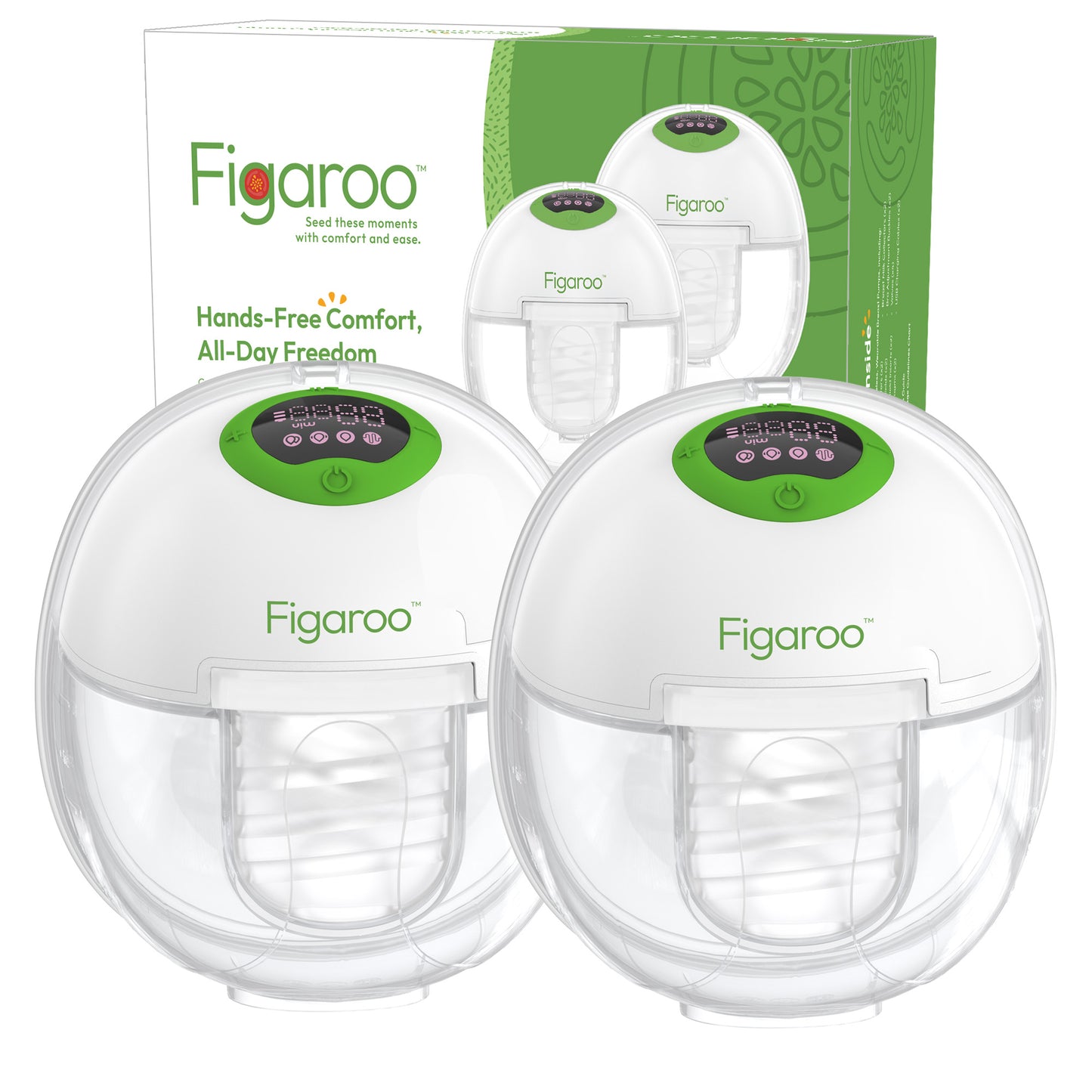 Figaroo™ S39 Hands-Free Wearable Breast Pump