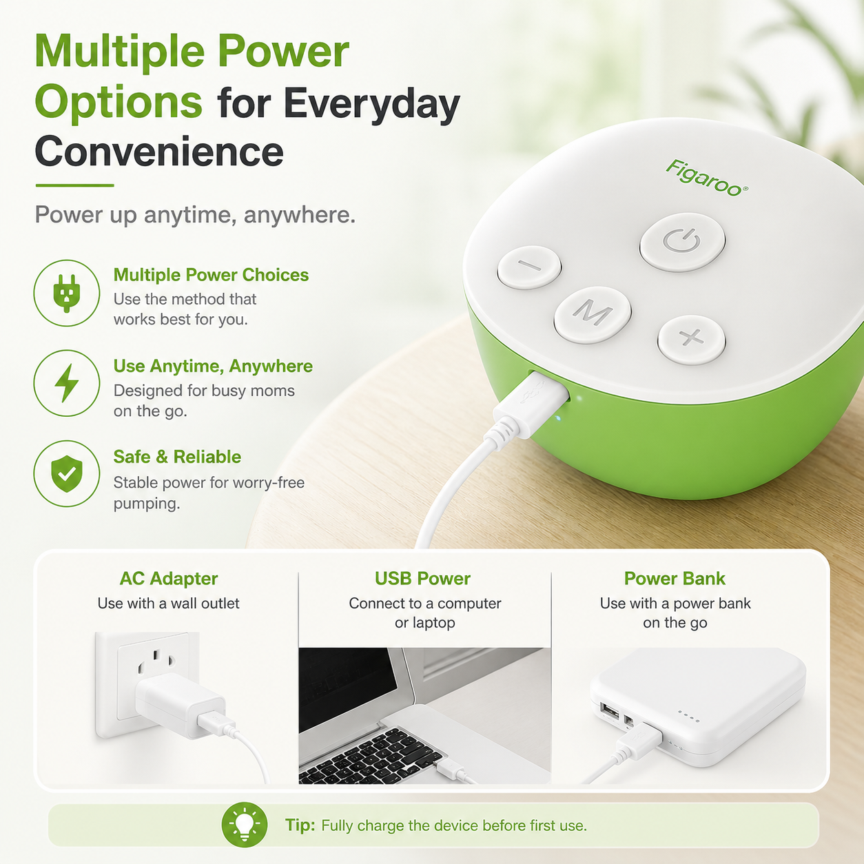 Figaroo Endura Double Electric Breast Pump